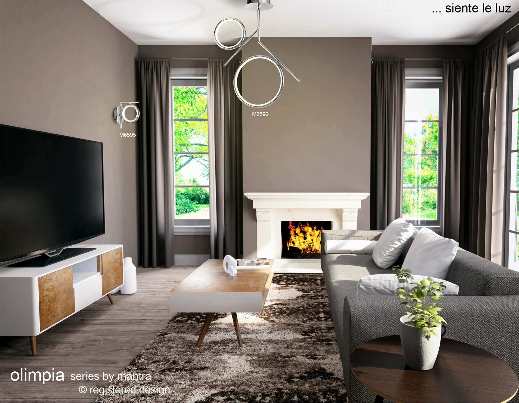 Olimpia CH Ceiling Lights Mantra Modern Ceiling Lights Olimpia CH Ceiling Lights Mantra Modern Ceiling Lights